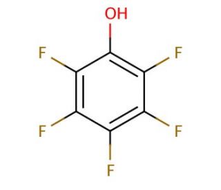 Pentafluorophenol (CAS 771-61-9) - chemical structure image