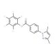 Pentafluorophenyl 4-(3,5-dimethyl-1H-pyrazol-1-yl)benzoate (CAS 941717-00-6) - chemical structure image