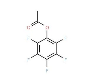 Pentafluorophenyl acetate (CAS 19220-93-0) - chemical structure image