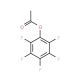 Pentafluorophenyl acetate (CAS 19220-93-0) - chemical structure image