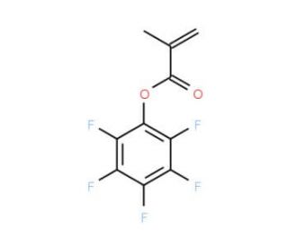 Pentafluorophenyl methacrylate (CAS 13642-97-2) - chemical structure image