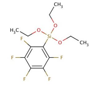 (Pentafluorophenyl)triethoxysilane (CAS 20083-34-5) - chemical structure image