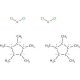 Pentamethylcyclopentadienyliridium(III) chloride,dimer (CAS 12354-84-6) - chemical structure image