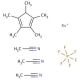 Pentamethylcyclopentadienyltris (acetonitrile)ruthenium(II) hexafluorophosphate (CAS 99604-67-8) - chemical structure image