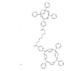 Pentamethylene Bis[4-(10,15,20-triphenylporphin-5-yl)benzoate]dizinc(II) - chemical structure image