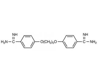 Pentamidine (CAS 100-33-4) - chemical structure image