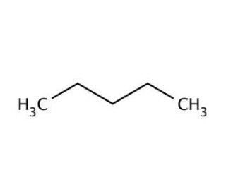 Pentane (CAS 109-66-0) - chemical structure image