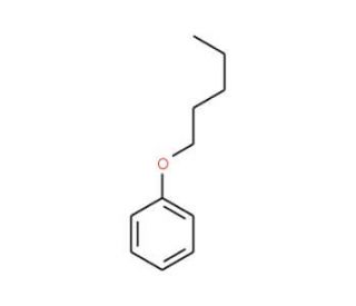 (pentyloxy)benzene (CAS 2050-04-6) - chemical structure image