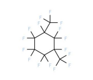 Perfluoro-1,3-dimethylcyclohexane (CAS 335-27-3) - chemical structure image