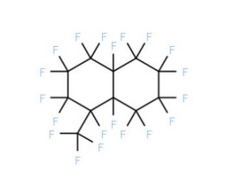 Perfluoro(methyldecalin) (CAS 306-92-3) - chemical structure image