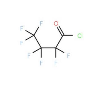 Perfluorobutyryl chloride (CAS 375-16-6) - chemical structure image