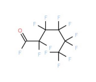 Perfluorohexanoyl fluoride (CAS 355-38-4) - chemical structure image