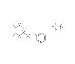(Perfluorohexyl)phenyliodonium Trifluoromethanesulfonate (CAS 77758-84-0) - chemical structure image