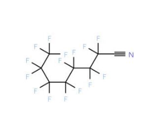 Perfluorooctanonitrile (CAS 647-12-1) - chemical structure image