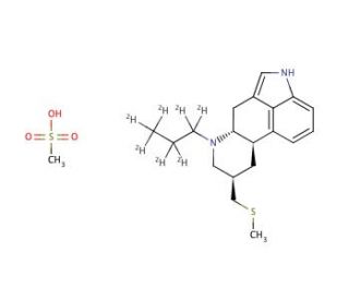 Pergolide Mesylate-d7 - chemical structure image