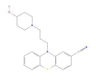 Pericyazine - chemical structure image