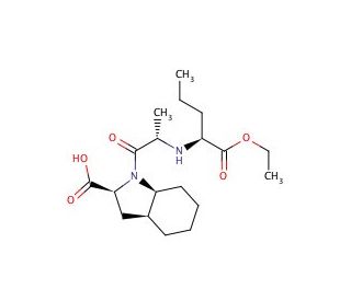 Perindopril t-Butylamine Salt (CAS 107133-36-8) - chemical structure image