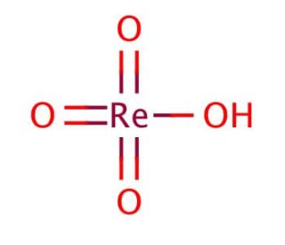 Perrhenic acid solution (CAS 13768-11-1) - chemical structure image