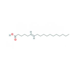 Petroselaidic Acid (CAS 593-40-8) - chemical structure image