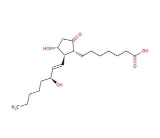 PGE1 (Prostaglandin E1) (CAS 745-65-3) - chemical structure image