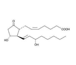 PGE2 (CAS 363-24-6) - chemical structure image 