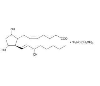 PGF2&alpha; (Prostaglandin F2&alpha;) (CAS 38562-01-5) - chemical structure image