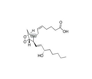 PGH2 (Prostaglandin H2), 1 mg/500 &micro;l (CAS 42935-17-1) - chemical structure image