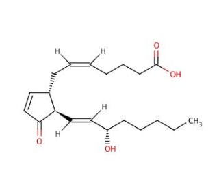 PGJ2 (Prostaglandin J2) (CAS 60203-57-8) - chemical structure image