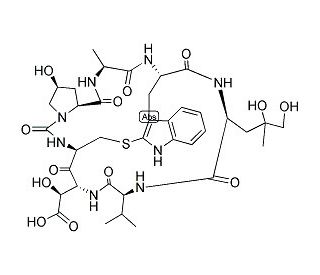 Phallacidin (CAS 26645-35-2) - chemical structure image