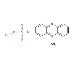 Phenazine methosulfate (CAS 299-11-6) - chemical structure image