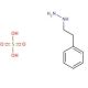 Phenelzine sulfate salt (CAS 156-51-4) - chemical structure image
