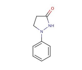 Phenidone (CAS 92-43-3) - chemical structure image