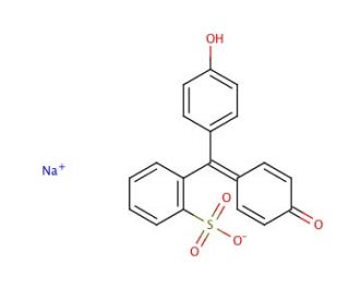 Phenol Red Sodium Salt (CAS 34487-61-1) - chemical structure image 