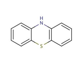 Phenothiazine (CAS 92-84-2) - chemical structure image