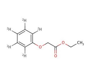 Phenoxy-d5-acetic Acid Ethyl Ester - chemical structure image