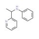 Phenyl-(1-pyridin-2-yl-ethyl)-amine - chemical structure image