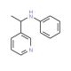Phenyl-(1-pyridin-3-yl-ethyl)-amine - chemical structure image