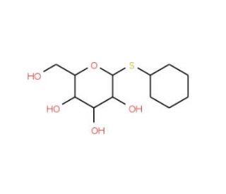 Phenyl 1-Thio-&beta;-D-galactoside (CAS 16758-34-2) - chemical structure image