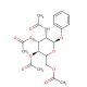 Phenyl 2-Acetamido-3,4,6-tri-O-acetyl-2-deoxy-α-D-glucopyranoside 的分子结构, CAS编号: 13089-19-5 Phenyl 2-Acetamido-3,4,6-tri-O-acetyl-2-deoxy-α-D-glucopyranoside (CAS 13089-19-5) - chemical structure image