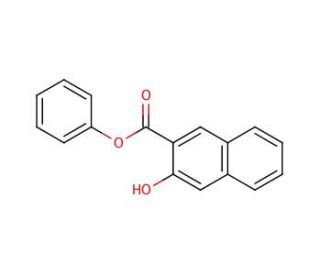 Phenyl 3-hydroxy-2-naphthoate (CAS 7260-11-9) - chemical structure image