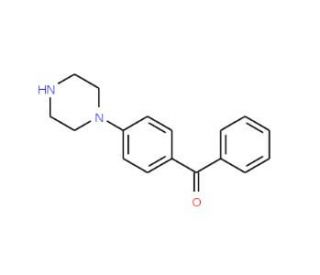 Phenyl-(4-piperazin-1-yl-phenyl)-methanone - chemical structure image