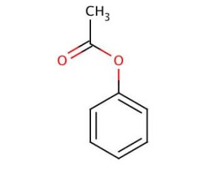 Phenyl acetate (CAS 122-79-2) - chemical structure image