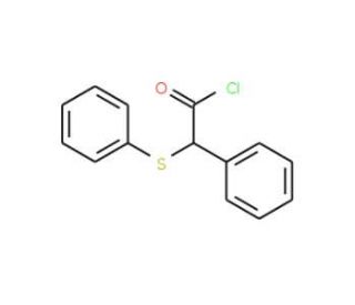 Phenyl-phenylsulfanyl-acetyl chloride - chemical structure image