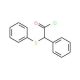 Phenyl-phenylsulfanyl-acetyl chloride - chemical structure image
