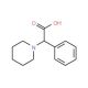 Phenyl-piperidin-1-yl-acetic acid - chemical structure image