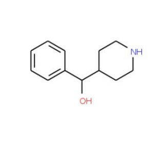 phenyl(piperidin-4-yl)methanol (CAS 38081-60-6) - chemical structure image