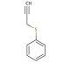 Phenyl propargyl sulfide (CAS 5651-88-7) - chemical structure image