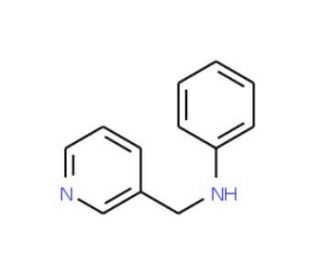 Phenyl-pyridin-3-ylmethyl-amine - chemical structure image