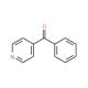 Phenyl(pyridin-4-yl)methanone (CAS 14548-46-0) - chemical structure image