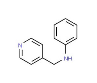 Phenyl-pyridin-4-ylmethyl-amine - chemical structure image